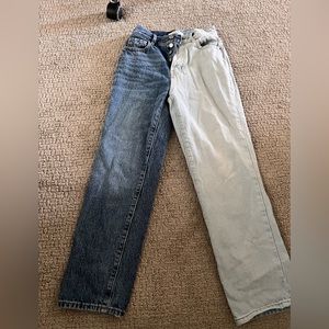 Pacsun High Rise Straight Jeans